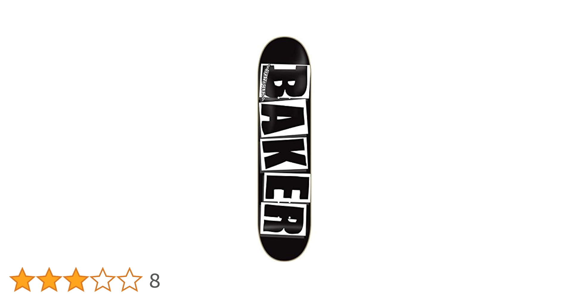 人気ブラック　BAKER スケボー　コンプリート BAKER スケボー コンプリート ベイカー 初心者 おすすめ BRAND